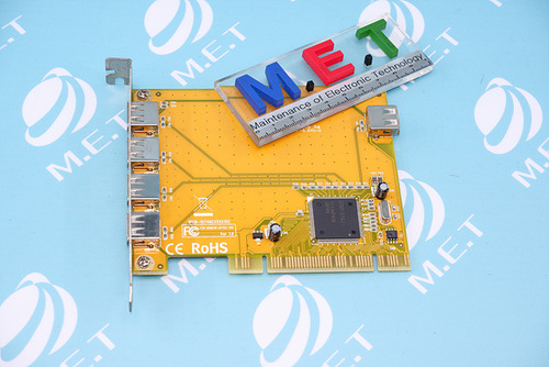 [중고] USB 2.0 4PORT PCI CARD  1PCB-1074NCXXXX160_엠이티